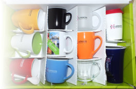 Vzorník sklenic a hrnků