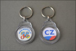 Plastová klíčenka PO-Circle 25 