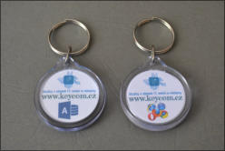 Plastová klíčenka PO-Circle 33